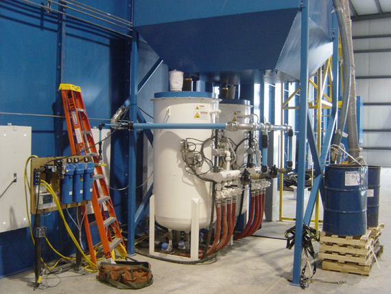 katana blastroom pressure pots